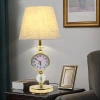 Modern and fashionable crystal table lamp, bedroom bedside and living room dimming lighting fixtures, light luxury, warm and romantic, remote control wedding creativity Specification image